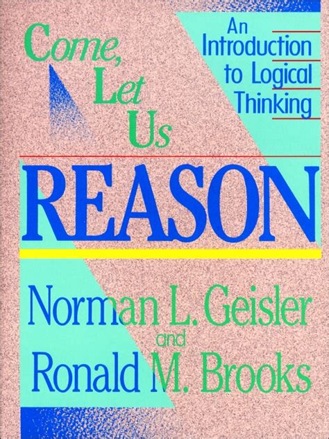 Come Let us Reason