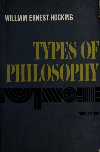 TYPES OF PHILOSOPHY