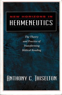 Image of New Horizons in Hermeneutics